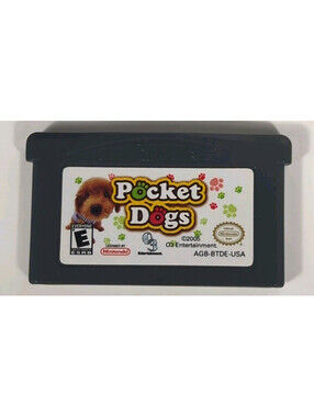 Pocket Dogs GameBoy Advance Nintendo GBA Authentic Cleaned